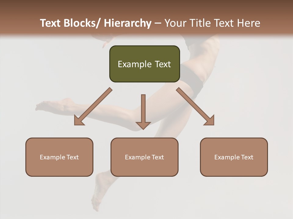 Fly Jumper Aerobics PowerPoint Template