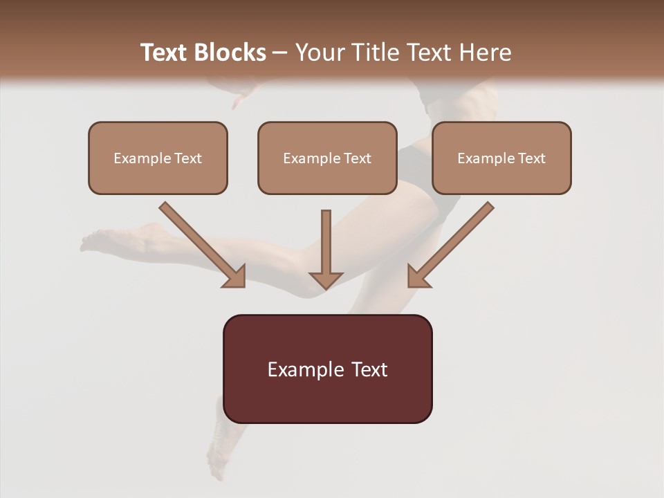Fly Jumper Aerobics PowerPoint Template
