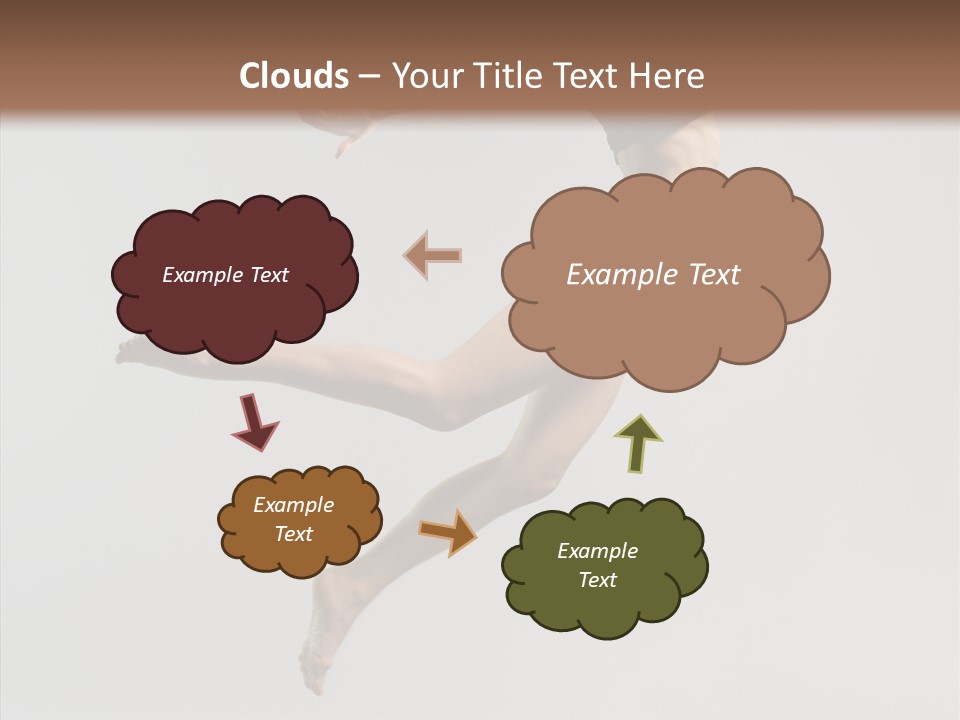 Fly Jumper Aerobics PowerPoint Template
