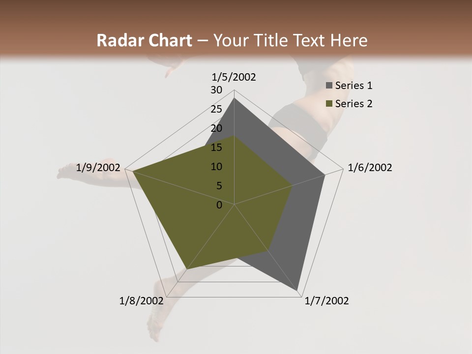 Fly Jumper Aerobics PowerPoint Template