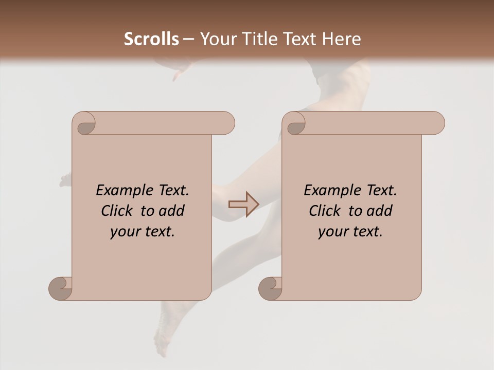 Fly Jumper Aerobics PowerPoint Template