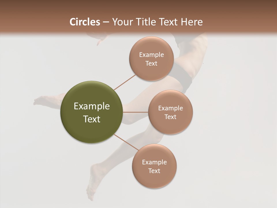 Fly Jumper Aerobics PowerPoint Template