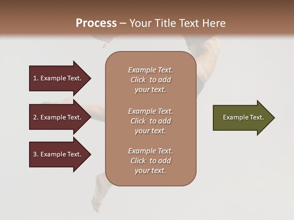 Fly Jumper Aerobics PowerPoint Template