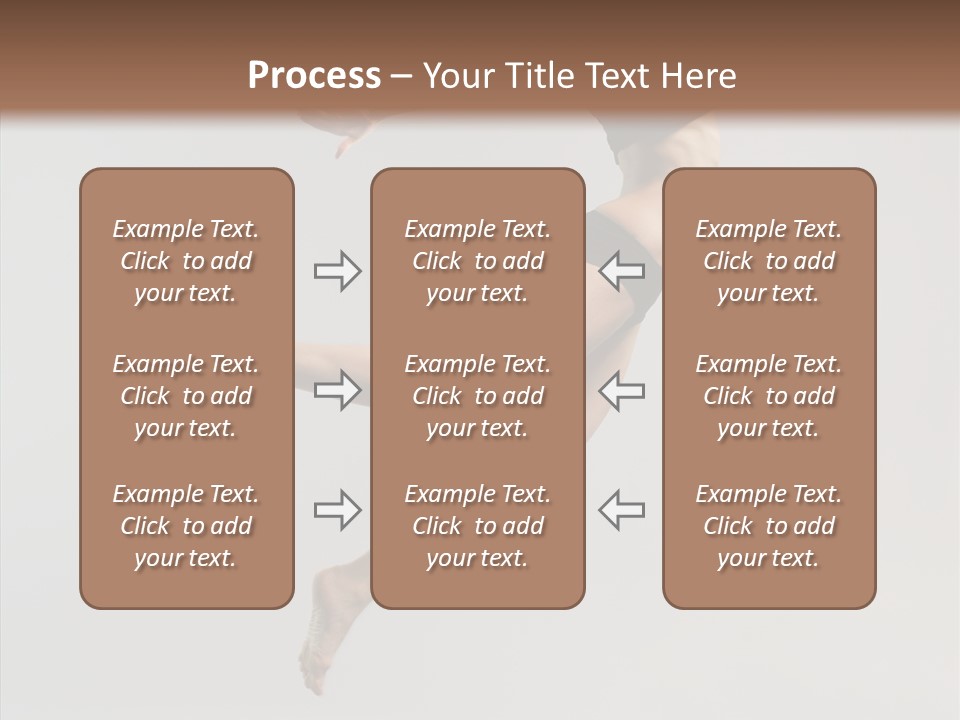 Fly Jumper Aerobics PowerPoint Template