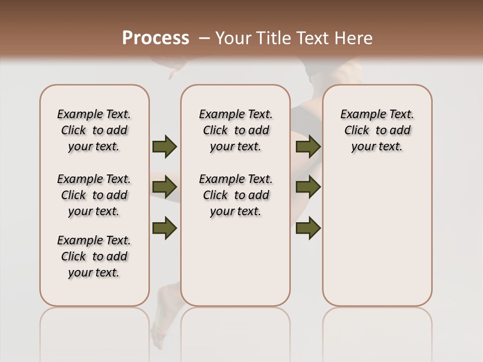 Fly Jumper Aerobics PowerPoint Template