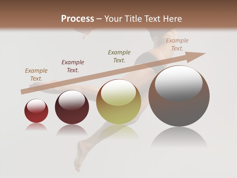 Fly Jumper Aerobics PowerPoint Template