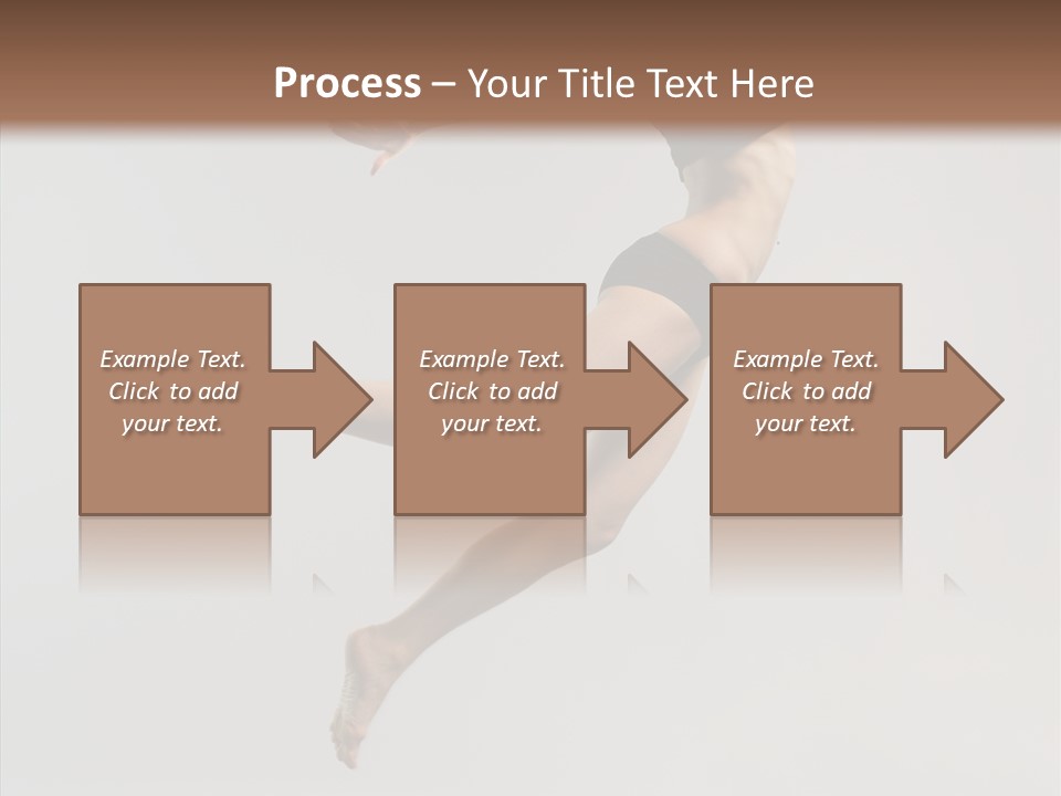 Fly Jumper Aerobics PowerPoint Template