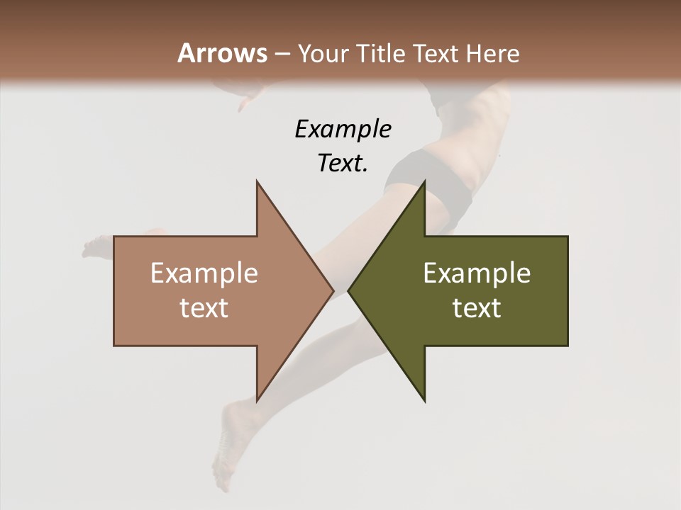 Fly Jumper Aerobics PowerPoint Template