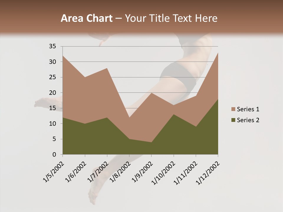Fly Jumper Aerobics PowerPoint Template