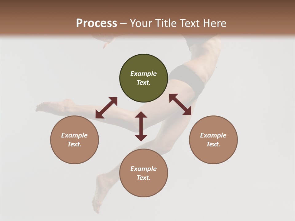 Fly Jumper Aerobics PowerPoint Template