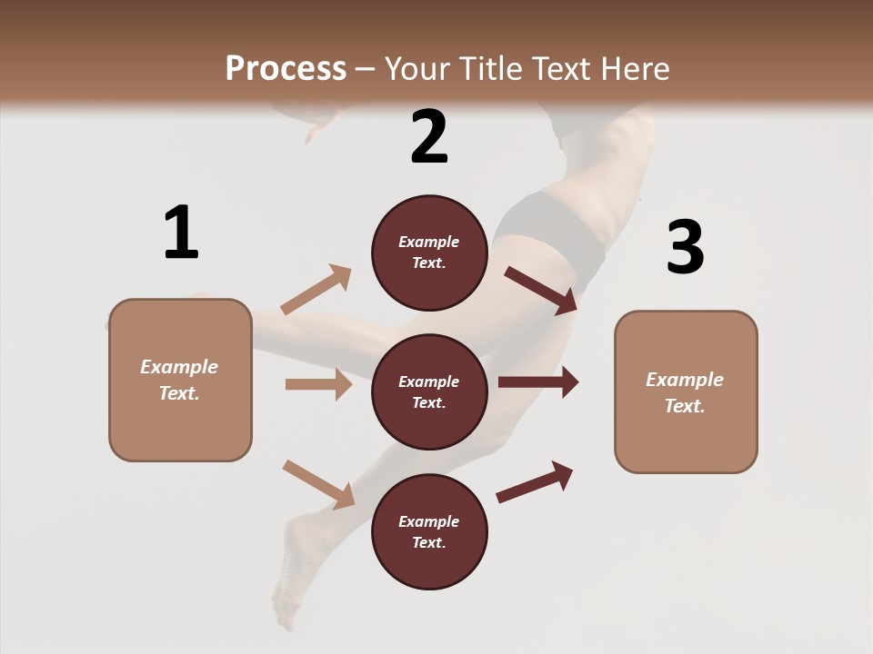 Fly Jumper Aerobics PowerPoint Template