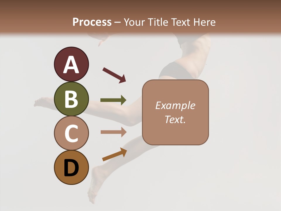 Fly Jumper Aerobics PowerPoint Template