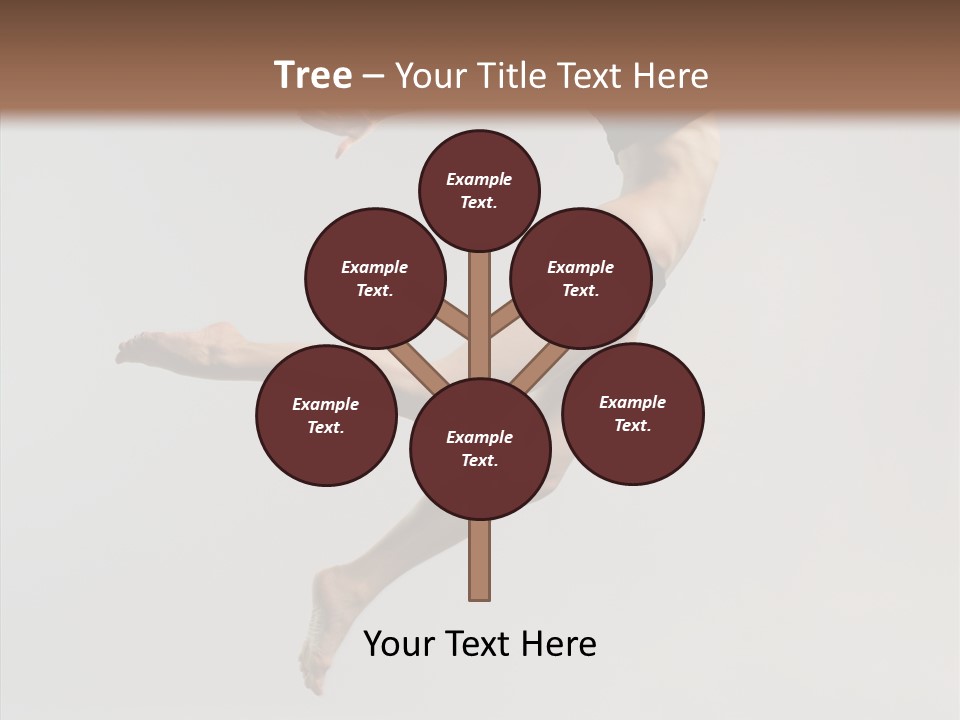 Fly Jumper Aerobics PowerPoint Template