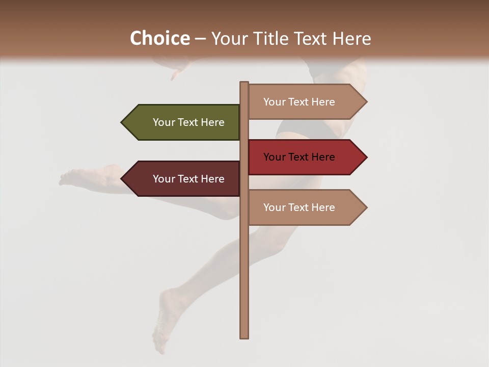 Fly Jumper Aerobics PowerPoint Template