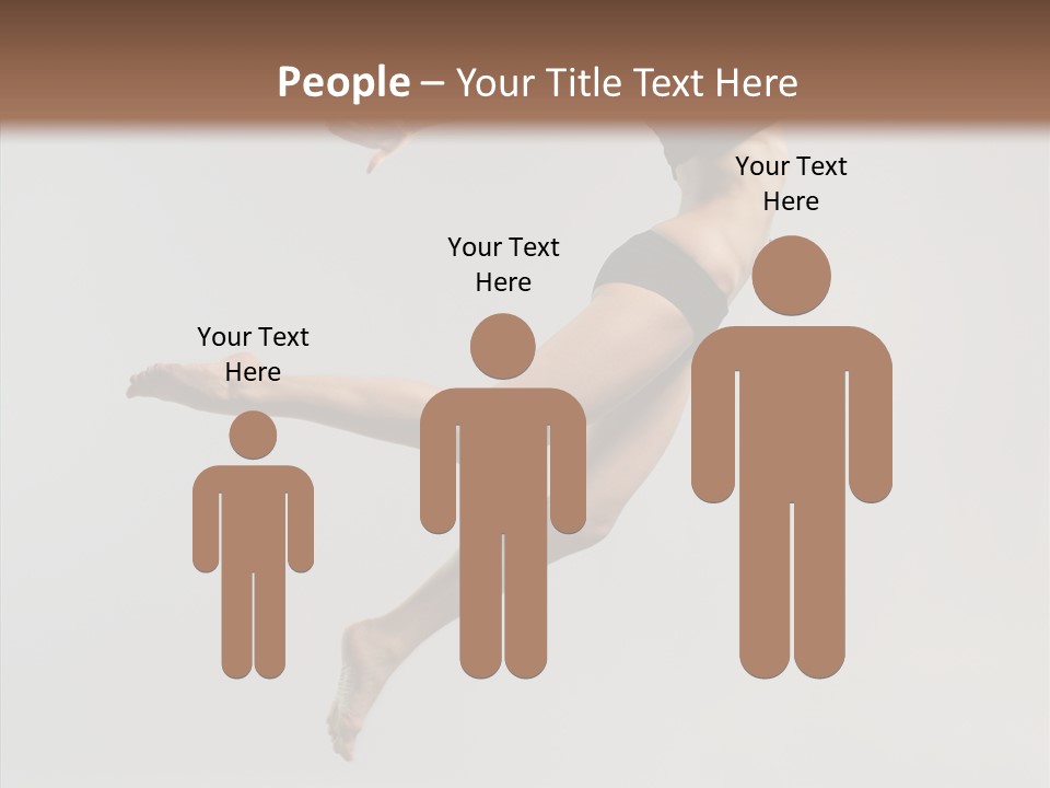 Fly Jumper Aerobics PowerPoint Template