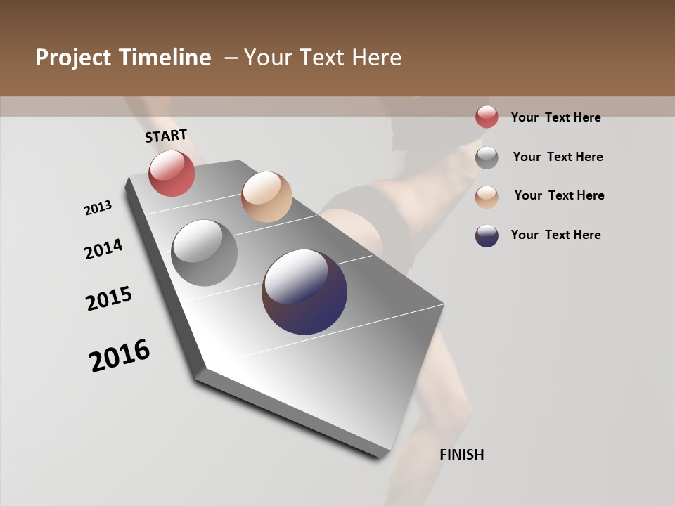 Performance Jump Movement PowerPoint Template