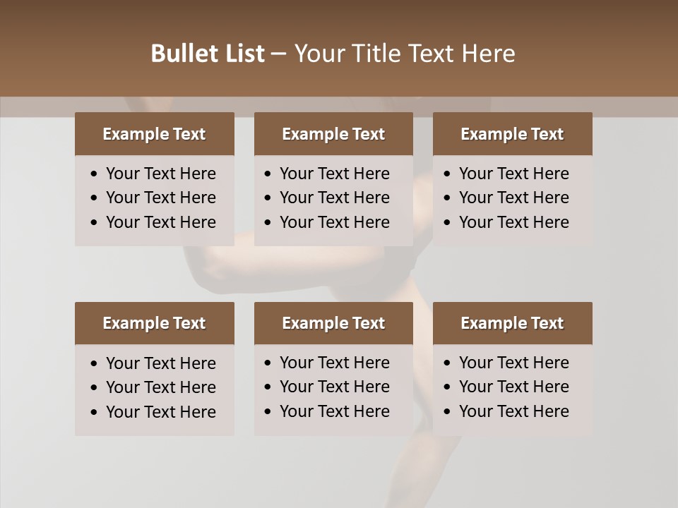 Performance Jump Movement PowerPoint Template