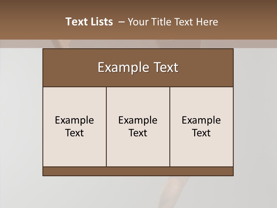 Performance Jump Movement PowerPoint Template