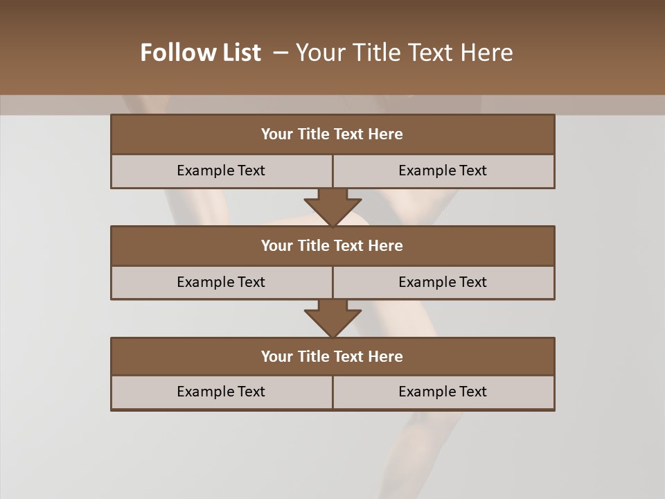 Performance Jump Movement PowerPoint Template