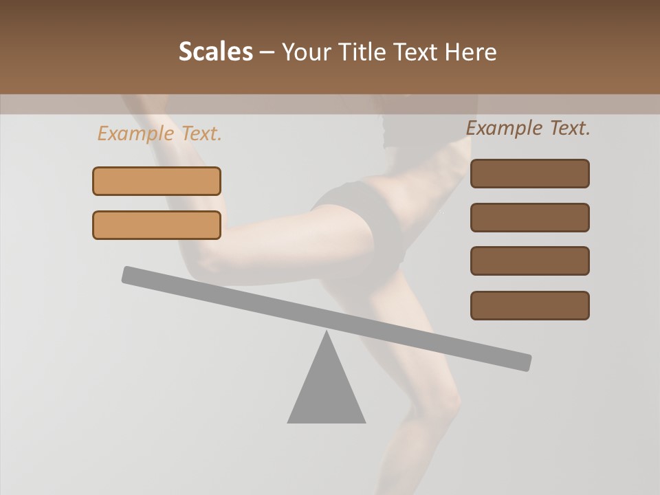 Performance Jump Movement PowerPoint Template
