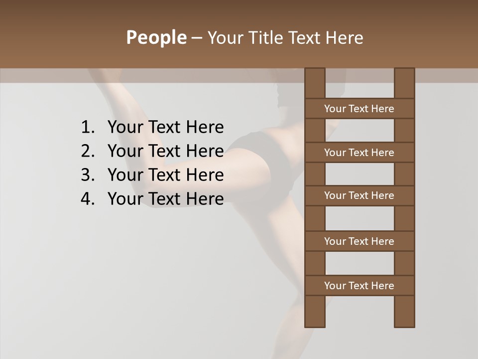Performance Jump Movement PowerPoint Template