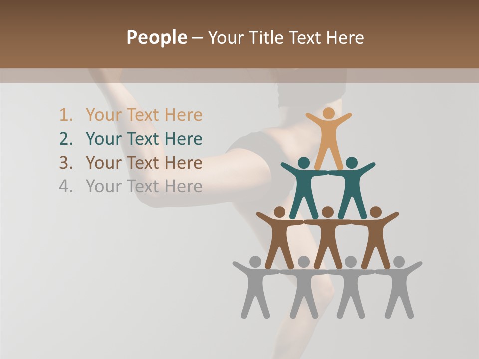 Performance Jump Movement PowerPoint Template