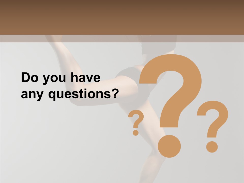 Performance Jump Movement PowerPoint Template