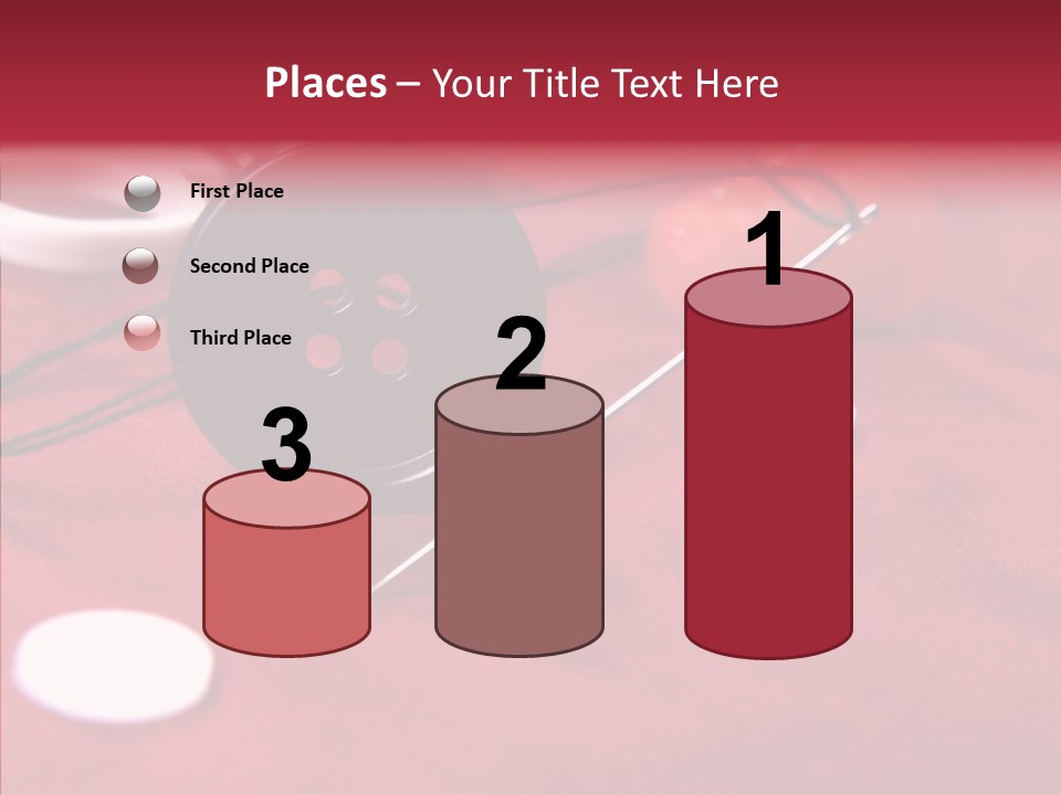 Button Pusher Scissor PowerPoint Template
