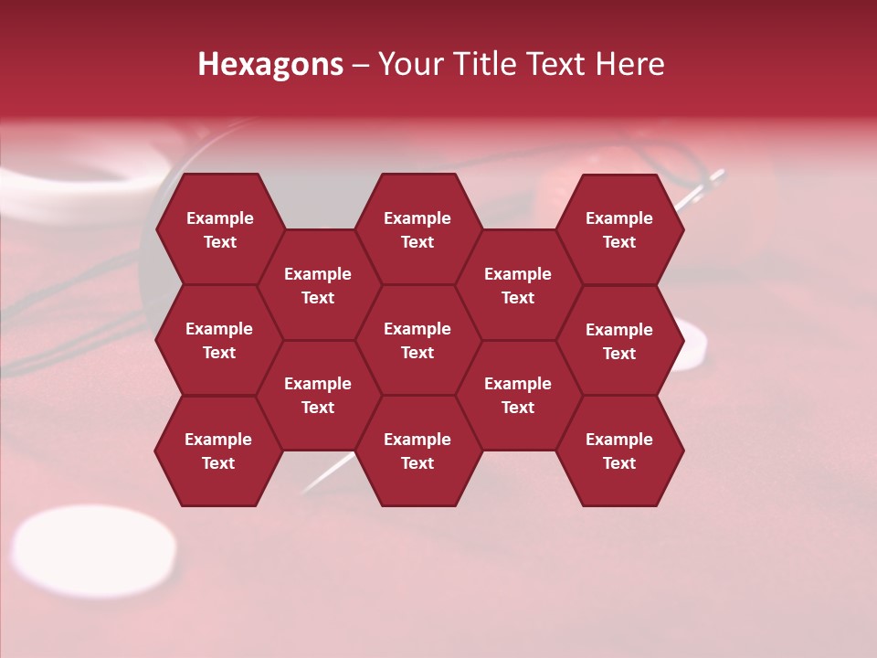 Button Pusher Scissor PowerPoint Template