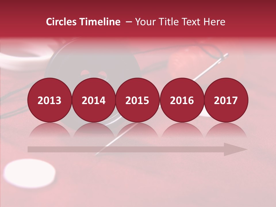 Button Pusher Scissor PowerPoint Template
