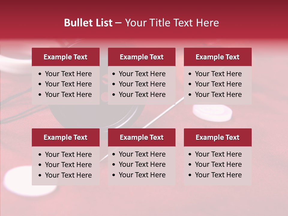 Button Pusher Scissor PowerPoint Template