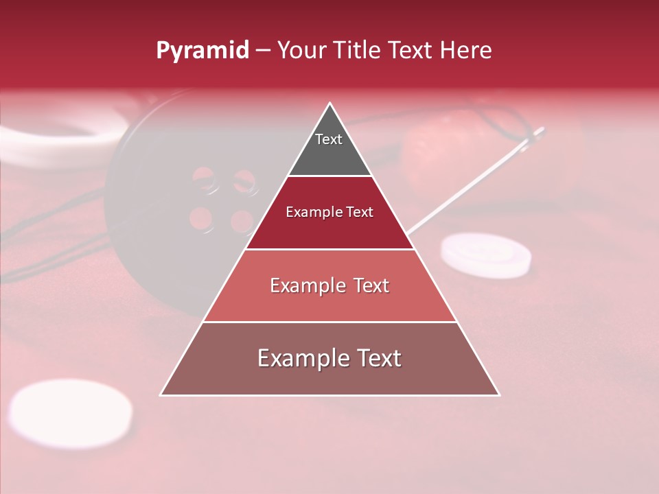 Button Pusher Scissor PowerPoint Template
