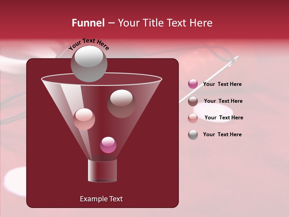 Button Pusher Scissor PowerPoint Template