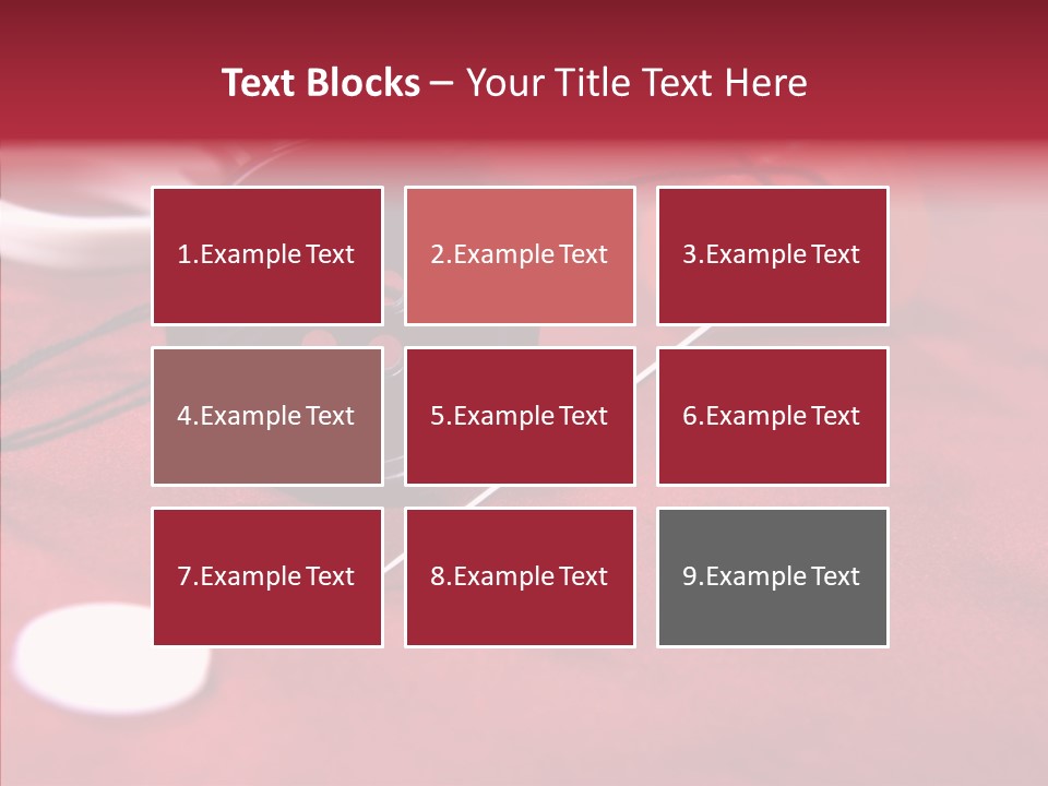 Button Pusher Scissor PowerPoint Template