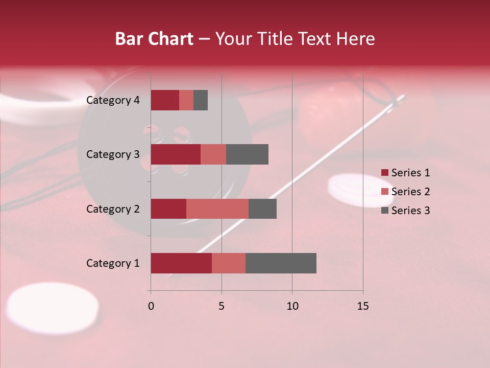 Button Pusher Scissor PowerPoint Template