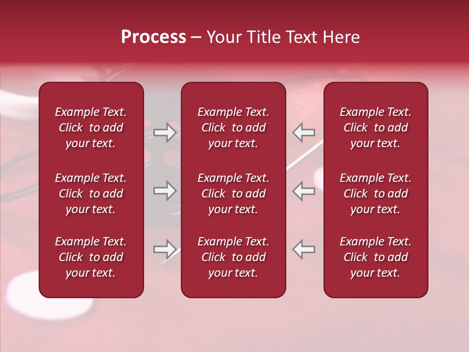 Button Pusher Scissor PowerPoint Template