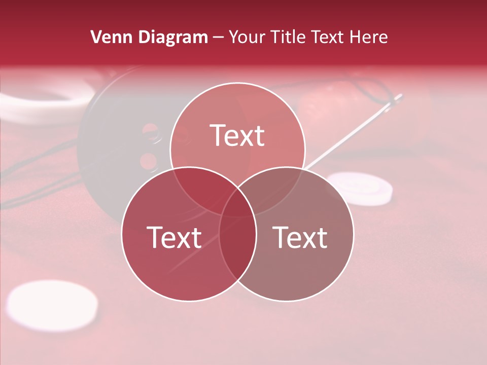 Button Pusher Scissor PowerPoint Template