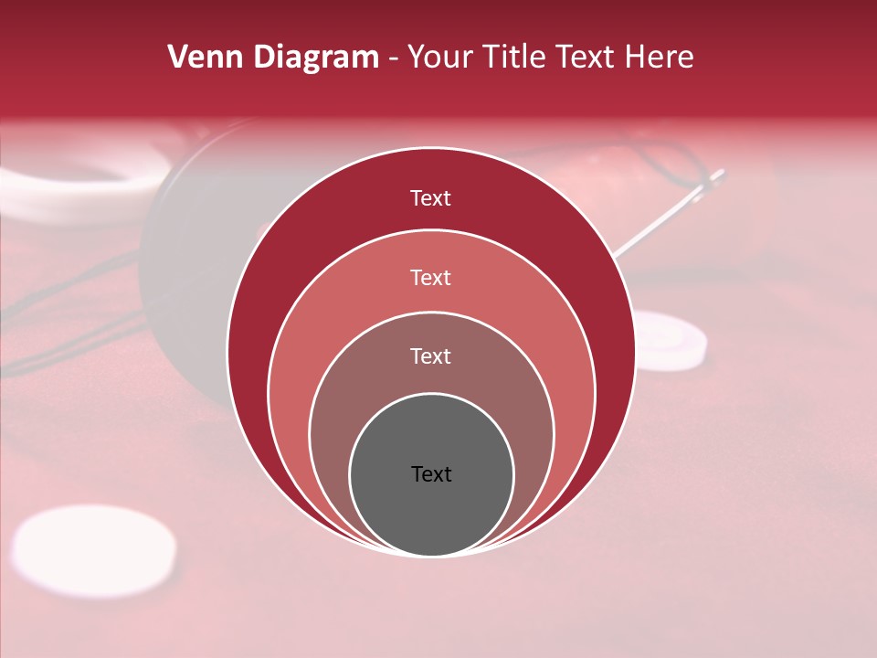 Button Pusher Scissor PowerPoint Template