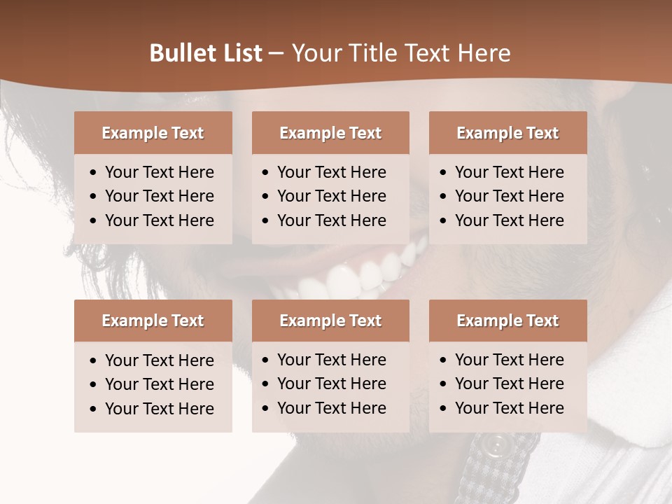 Laugh Young Shirt PowerPoint Template