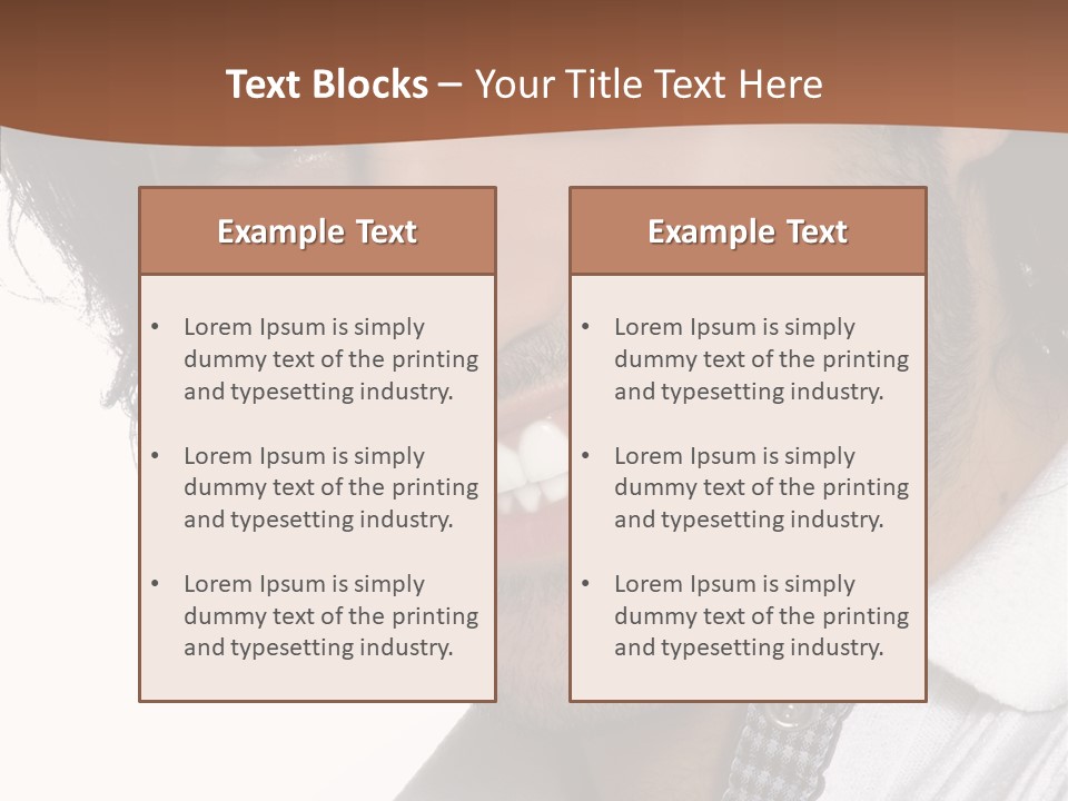 Laugh Young Shirt PowerPoint Template