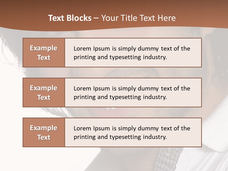 Laugh Young Shirt PowerPoint Template