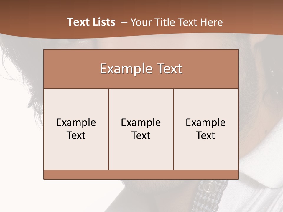 Laugh Young Shirt PowerPoint Template