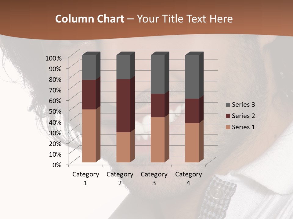 Laugh Young Shirt PowerPoint Template