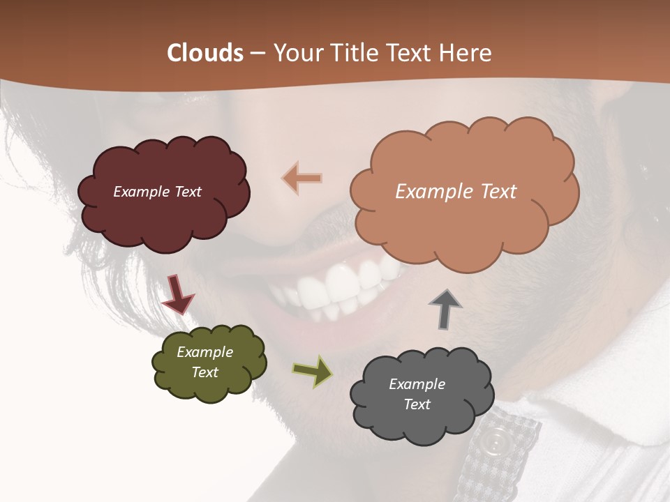 Laugh Young Shirt PowerPoint Template