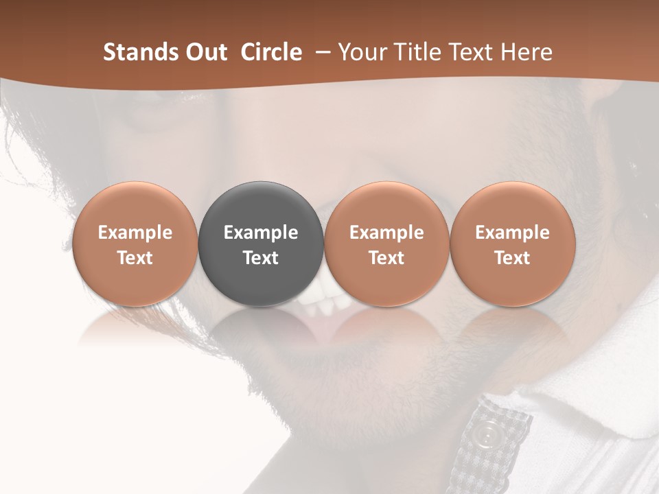 Laugh Young Shirt PowerPoint Template