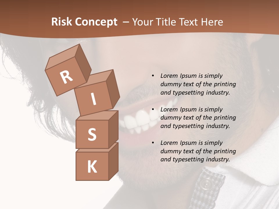 Laugh Young Shirt PowerPoint Template