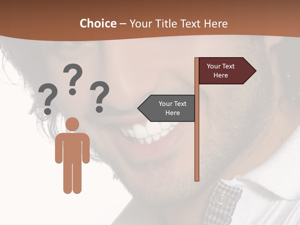 Laugh Young Shirt PowerPoint Template