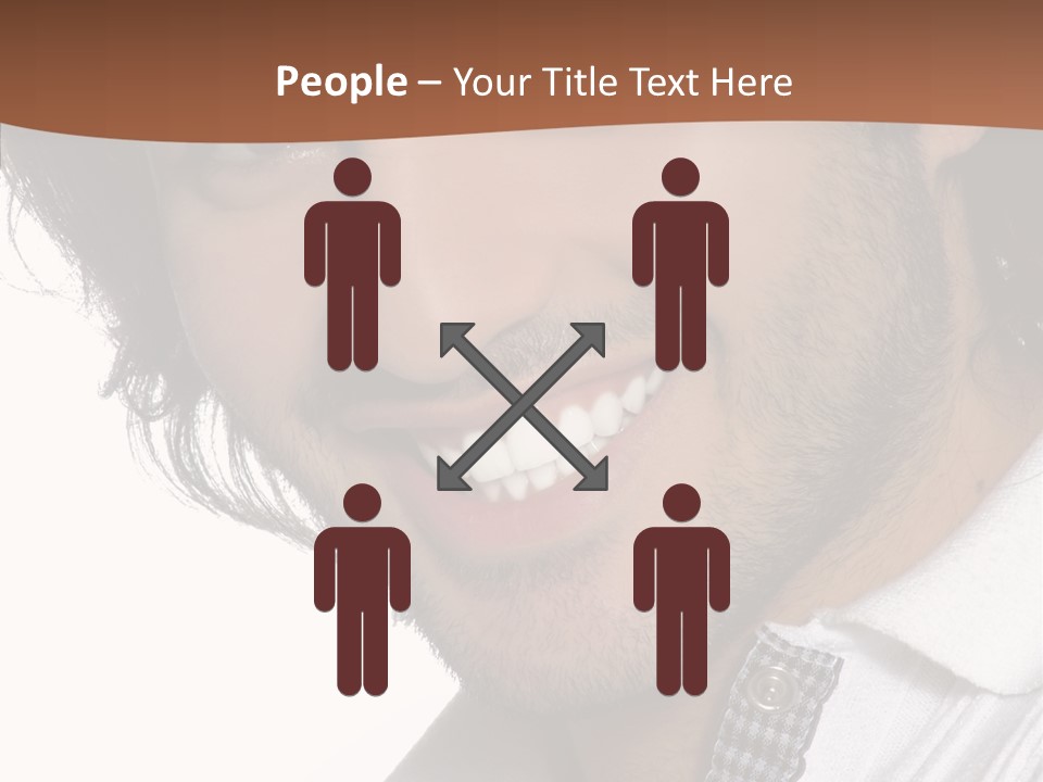 Laugh Young Shirt PowerPoint Template