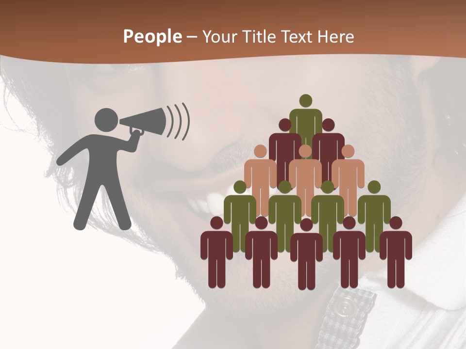 Laugh Young Shirt PowerPoint Template