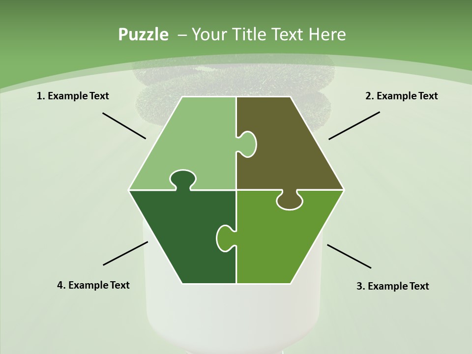 Photosynthesis Fluorescent Idea PowerPoint Template